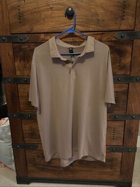 Men's Lululemon Polo Shirt in Taupe